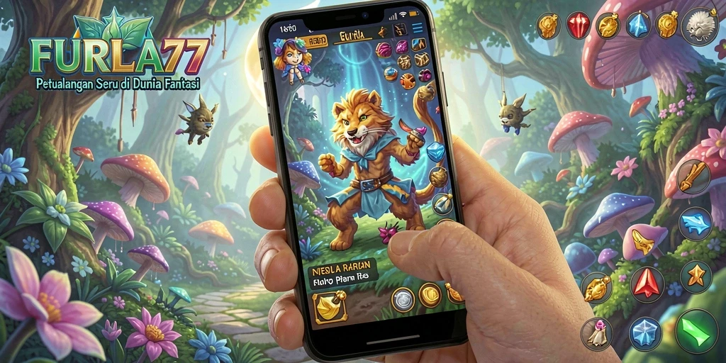 Screenshot FURLA77 menampilkan aksi gameplay yang mendebarkan.