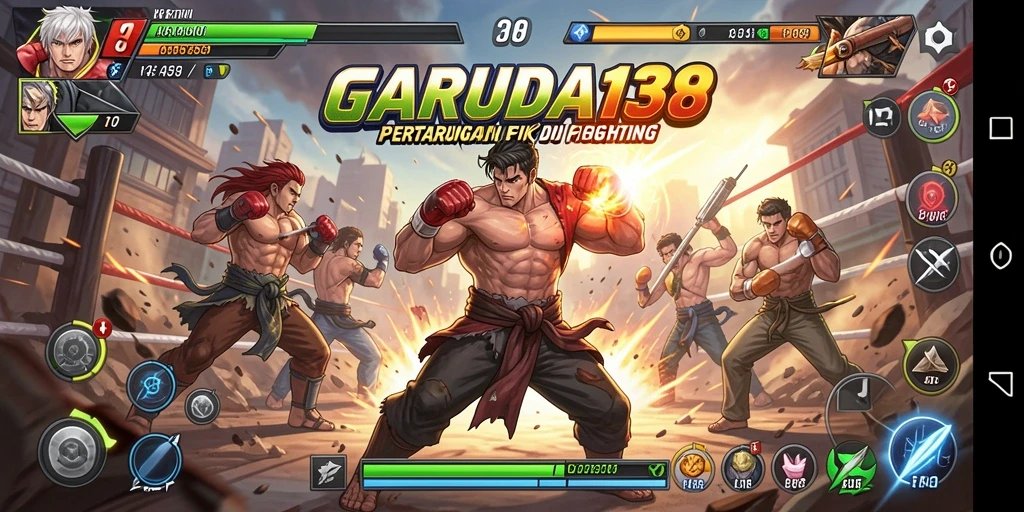 Tampilan screenshot <strong>GARUDA138</strong> menunjukkan aksi pertarungan yang mendebarkan.