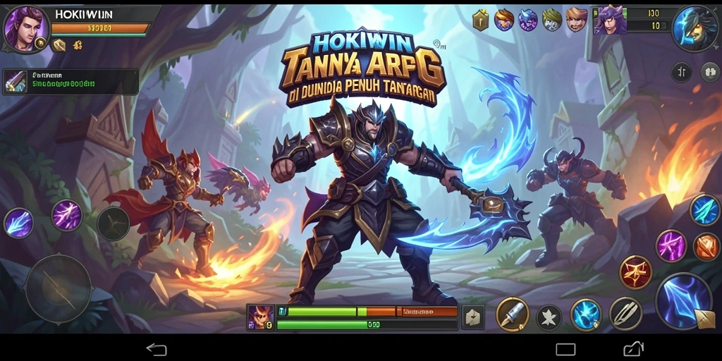 Tampilan gameplay HOKIWIN yang mendebarkan dan penuh aksi.