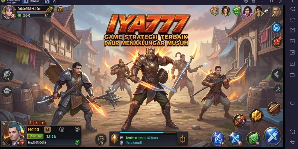 Tampilan gameplay IYA777 yang menegangkan dan strategis.