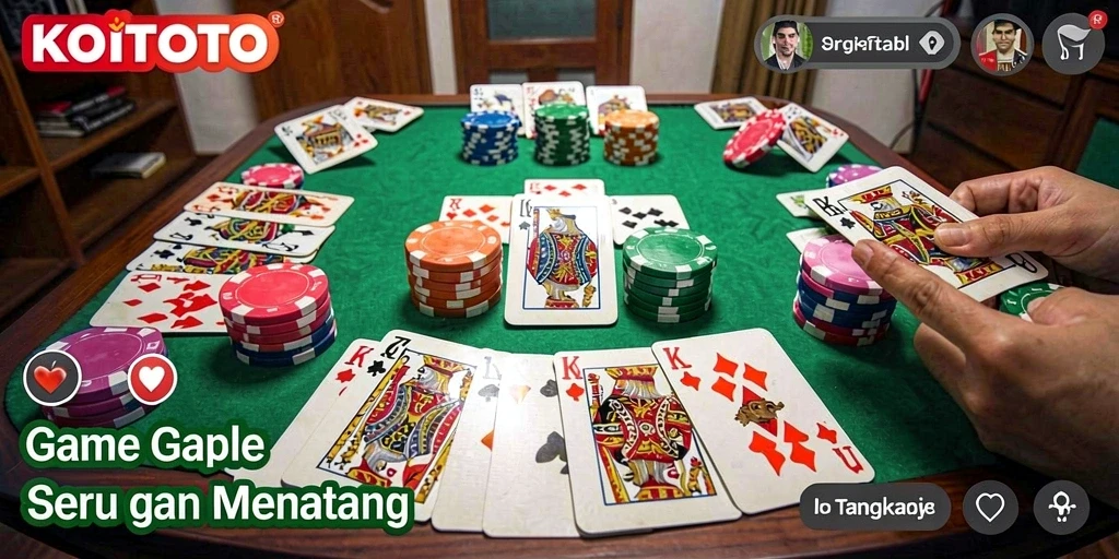 Tampilan gameplay seru dan menantang di KOITOTO.