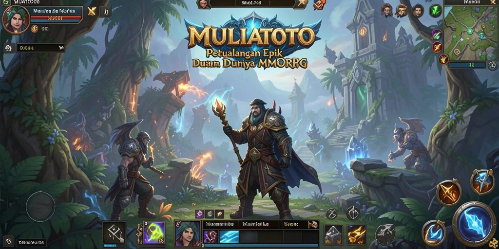 Screenshot gameplay menampilkan aksi seru dan interaksi pemain dalam MULIATOTO.