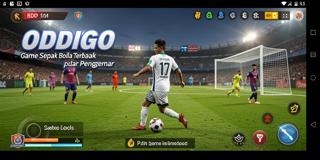 Tampilan gameplay ODDIGO yang menegangkan dan menarik.