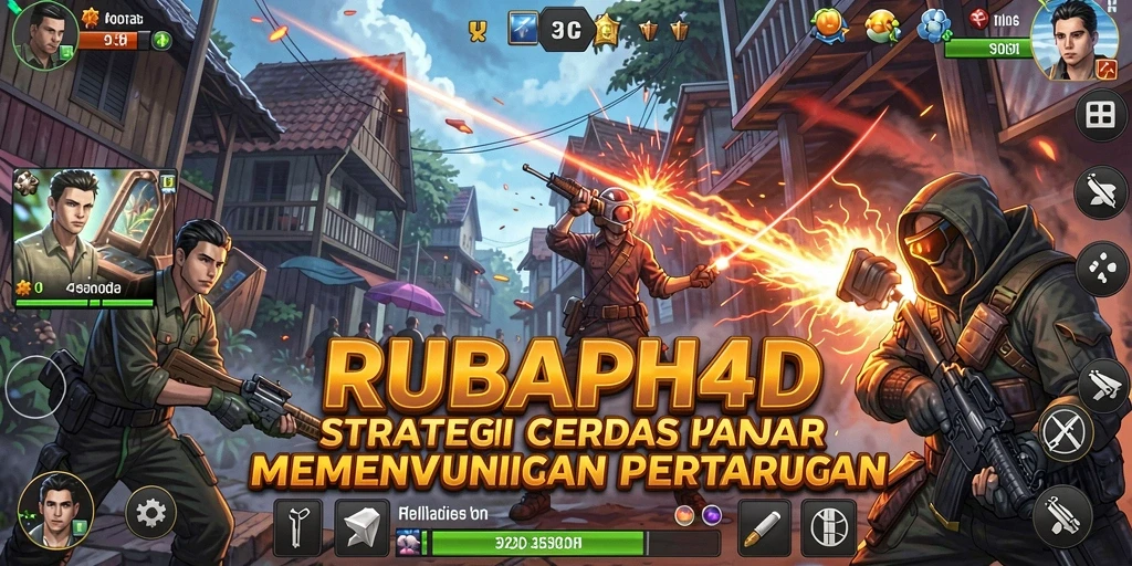 Tampilan gameplay strategis dan taktik mendalam RUBAH4D.